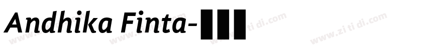 Andhika Finta字体转换
